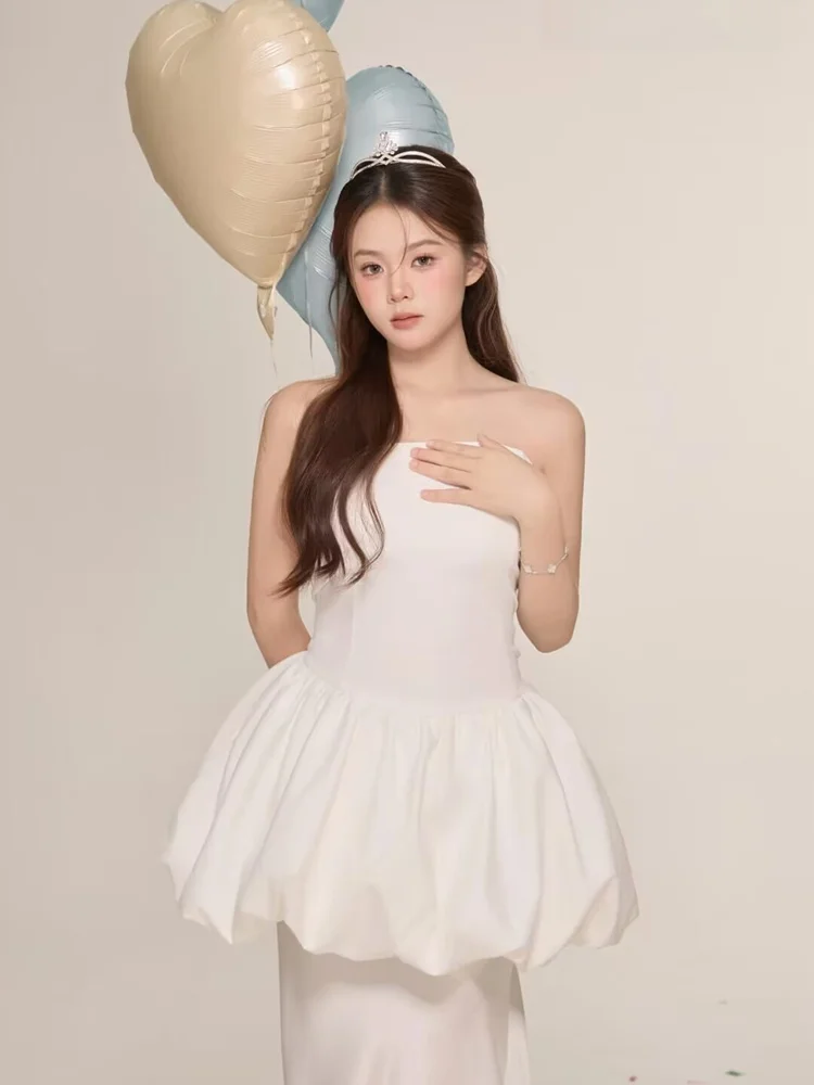 

2026 New Korean Style Studio Theme Princess Atmosphere Birthday Photography Artistic Portrait Women's Fashion Clothing