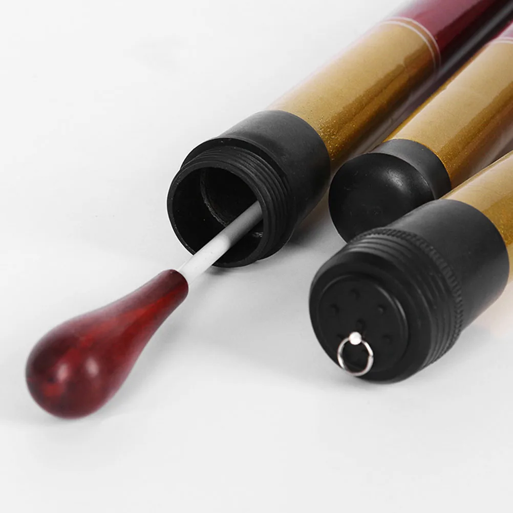 2 قطعة أنبوب تخزين باتون متين مقاوم للماء والغبار حامل موسيقى محمول للاستخدام الداخلي في الهواء الطلق #5