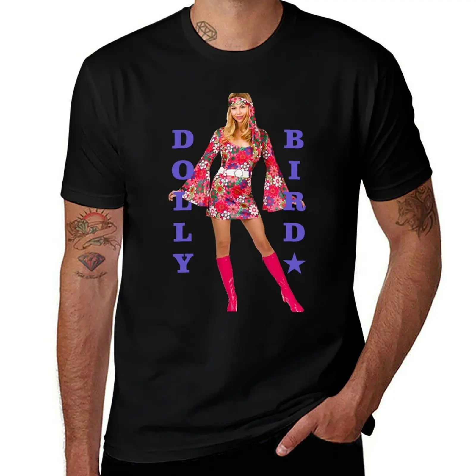 

Dolly Bird T-Shirt funny meme t-shirts basketball graphic tees street wear aesthetic clothes mens graphic t-shirts funny