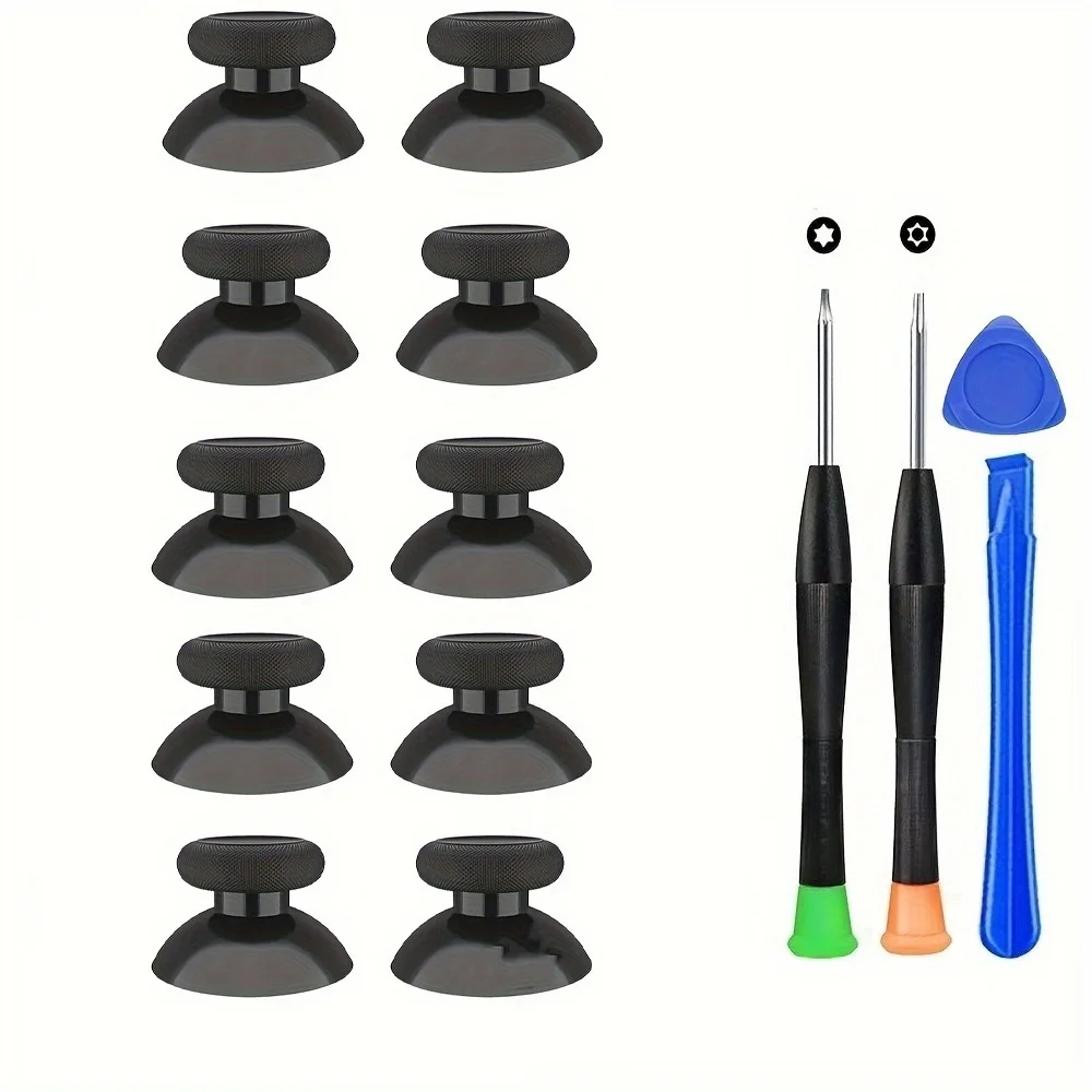 Thumbsticks de joystick de repuesto para controlador Xbox Series X/S, kit de piezas de reparación de palos analógicos para Xbox One X/S Elite Wireless.