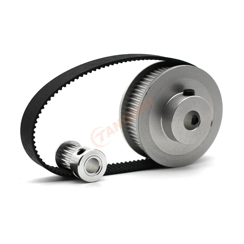 9mm Width 2 Reduction Ratio Synchronous Tensioning Wheel for 3D Printer 2GT 40T 20T - Precision Manufacturing