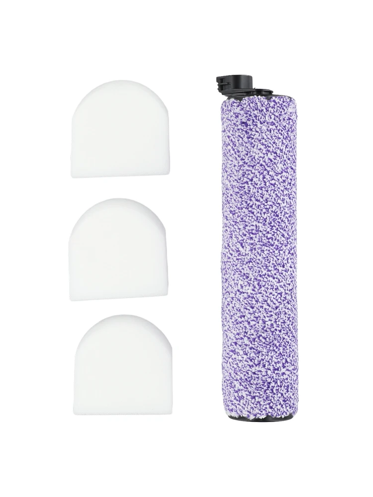 Practical Roller Brush Foam Filter for Shark WD101 WD201 HydroVac XL 3 In 1 Vacuum Cleaner Suitable for All Sealed Hard Floors