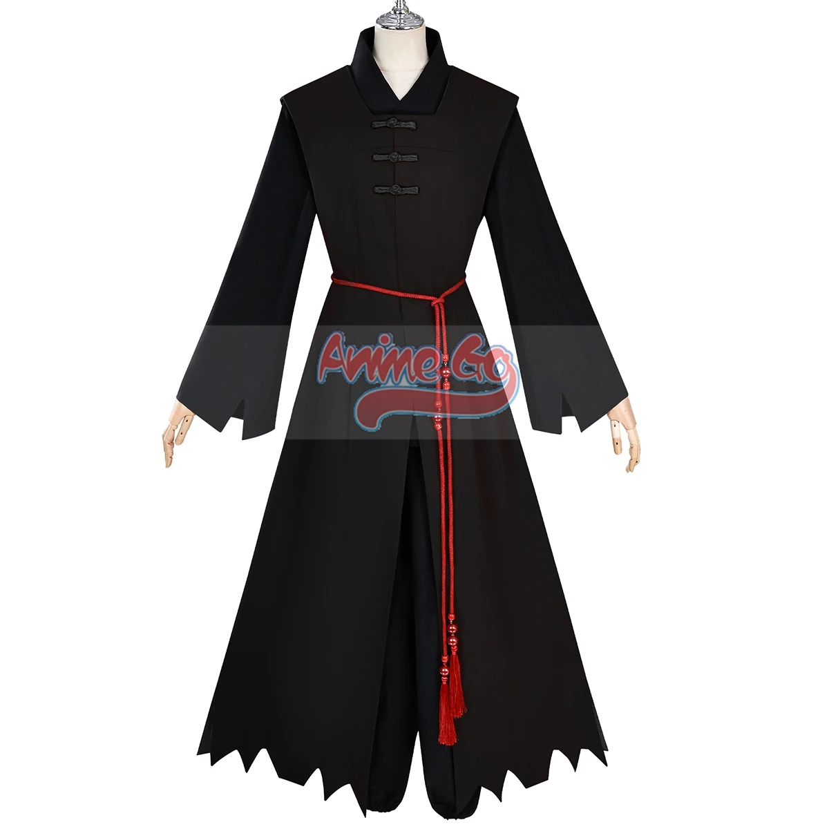 

Saja Boys Cosplay Costume Black Outfit Hat Adults size for Halloween Role Play