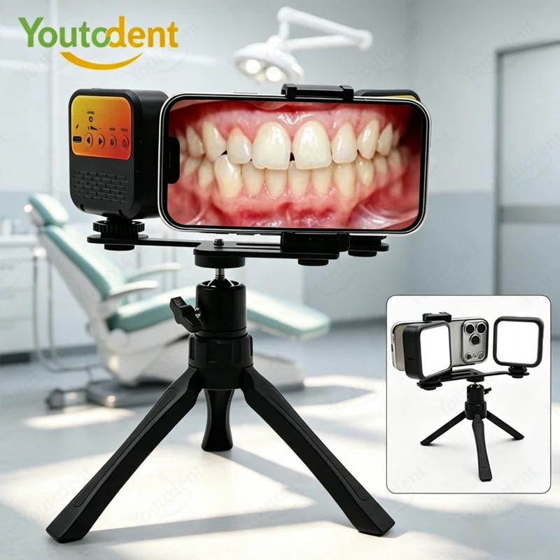 Youtodent Dental Photography Oral Filling Lamp Flash Light Supply Bright Environment Photo Macro Intraoral Light Dentistry