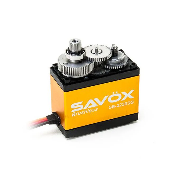 

SAVOX SS-2230SG 42 кг бесщеточный высоковольтный цифровой сервопривод со стальными зубьями и высоким крутящим моментом для AJ/EM