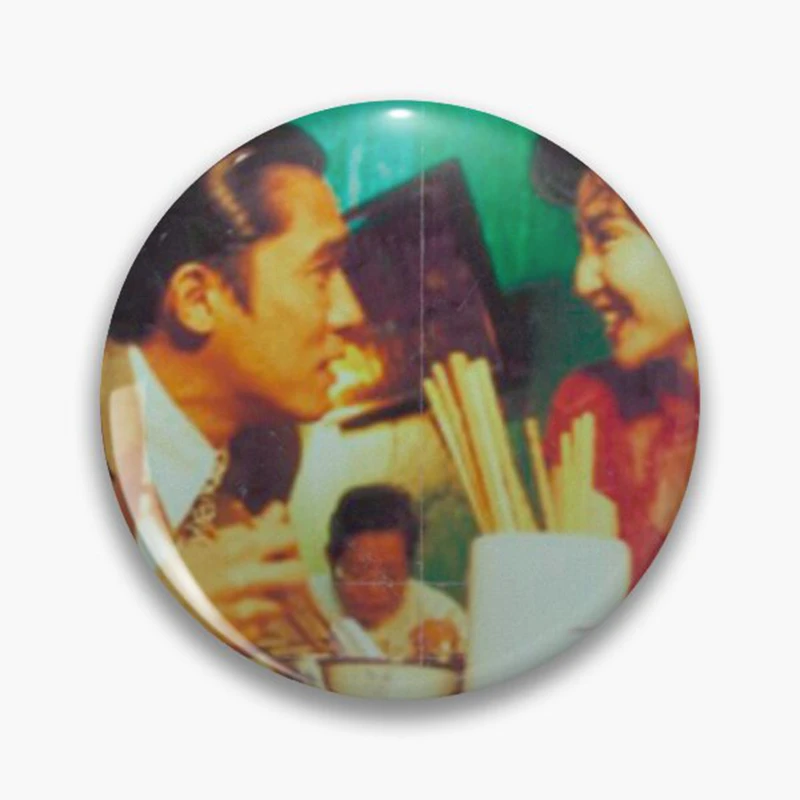 Pin de botón de película clásica Vintage Chungking Express en el estado de ánimo para el amor, arte Retro Wong kar-wai, insignia de broche, coleccionable para fanáticos, 58mm