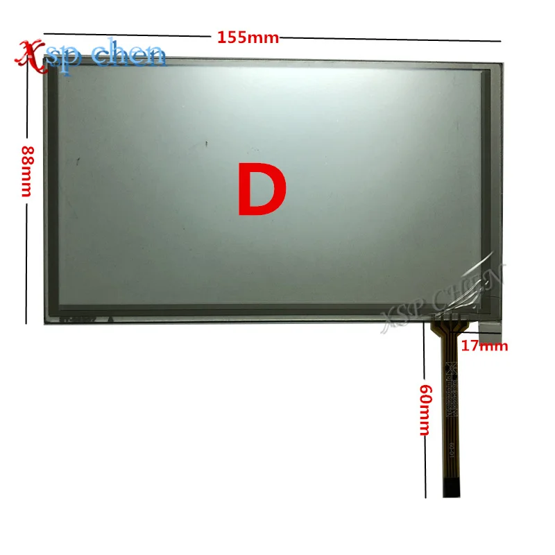 Tela lcd touch screen 100% original, 6.2 polegadas, cw, 7300101385, 7300101478