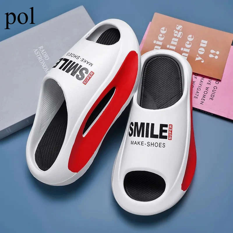 

Men's Sandal Slippers New Summer Sneaker Slippers Men Thick Bottom Platform Slides Soft Eva Slippers Casual Beach Shoes