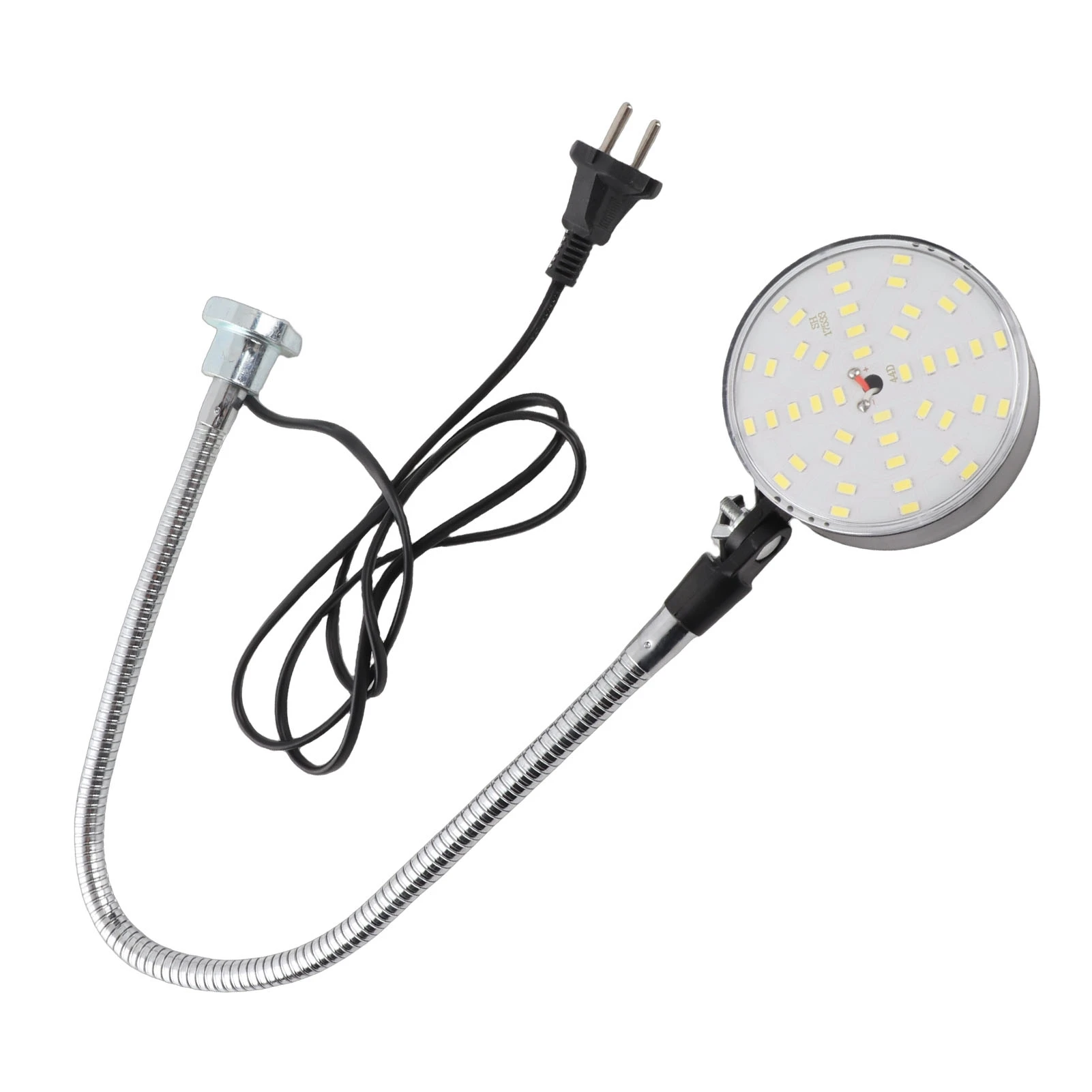 Draagbare LED-machineverlichting 15W met 50cm flexibele zwanenhals, magnetische voet, werkplaatslamp voor draaibank, werkbank, rioolreiniging en industrie