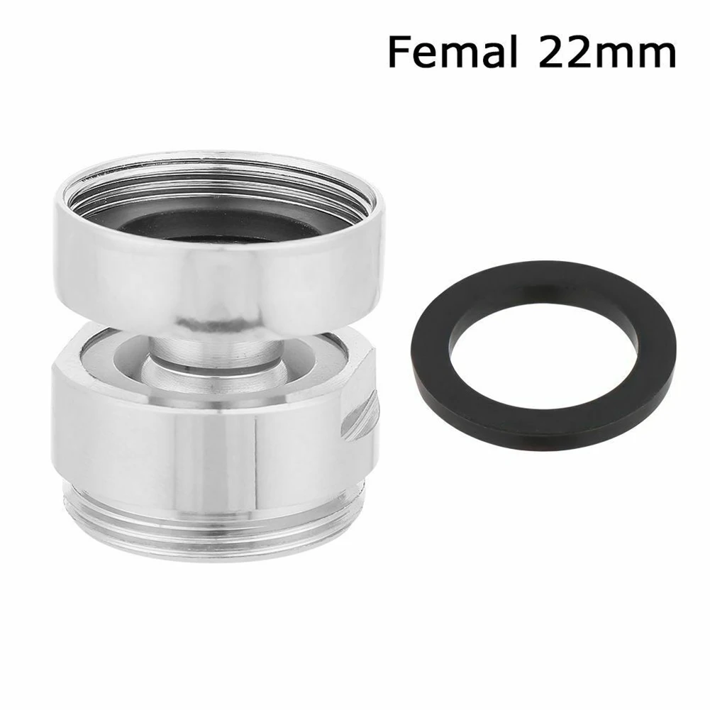 360 Degree Adjustable Faucet Connector Femal 16/18/20/22/24mm To Male 22mm Water Saving Adapter Water Purifier Accessories