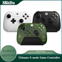 8BitDo Ultimate 3-mode Game Controller，Gamepad with Hall Effect Joystickfor Xbox One，Xbox Series X / S,PC Windows 10 11,Android
