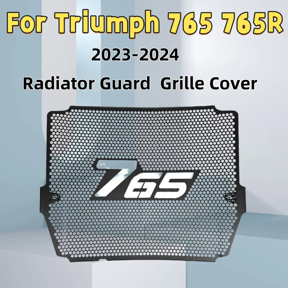 

For Triumph Street Triple 765 2023-2024 Motorcycle Radiator Grille Guard Cover for Street 765R 765S 765RS Accessories