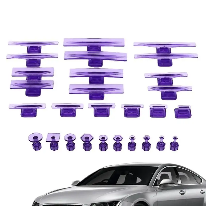 

Purple Car Pulling Tabs Dent Repair Dent Removal Kit For All Puller Tool Widely Application Dent Puller