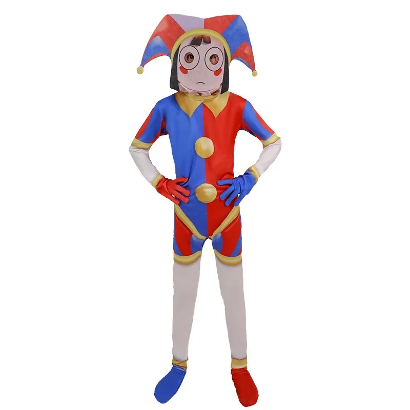 Cosplay Pums Costume Magical Digital Circus Cosplay Ragatha Jax Caine Zooble Gangle Jumpsuit Theater Halloween Adult Kids Gifts