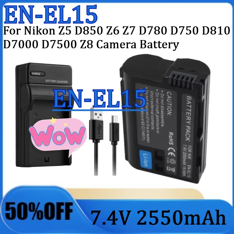 For Nikon Z5 D850 Z…