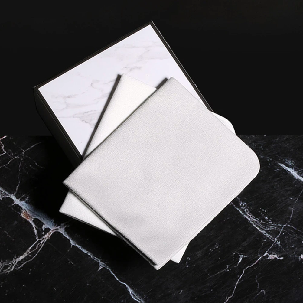 

6pcs Microfiber Glasses Cleaning Cloth Eyeglasses Lens Wipes Soft Reusable Stain Removal Portable Car Electronics