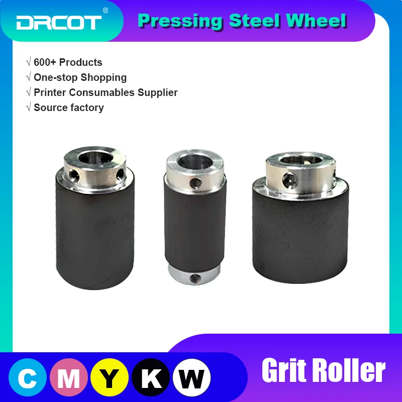 Oplosmiddel Printer Onderdelen Knijp Roller Snijplotter Machine Persstalen Ketting Wielen Knijp Roller