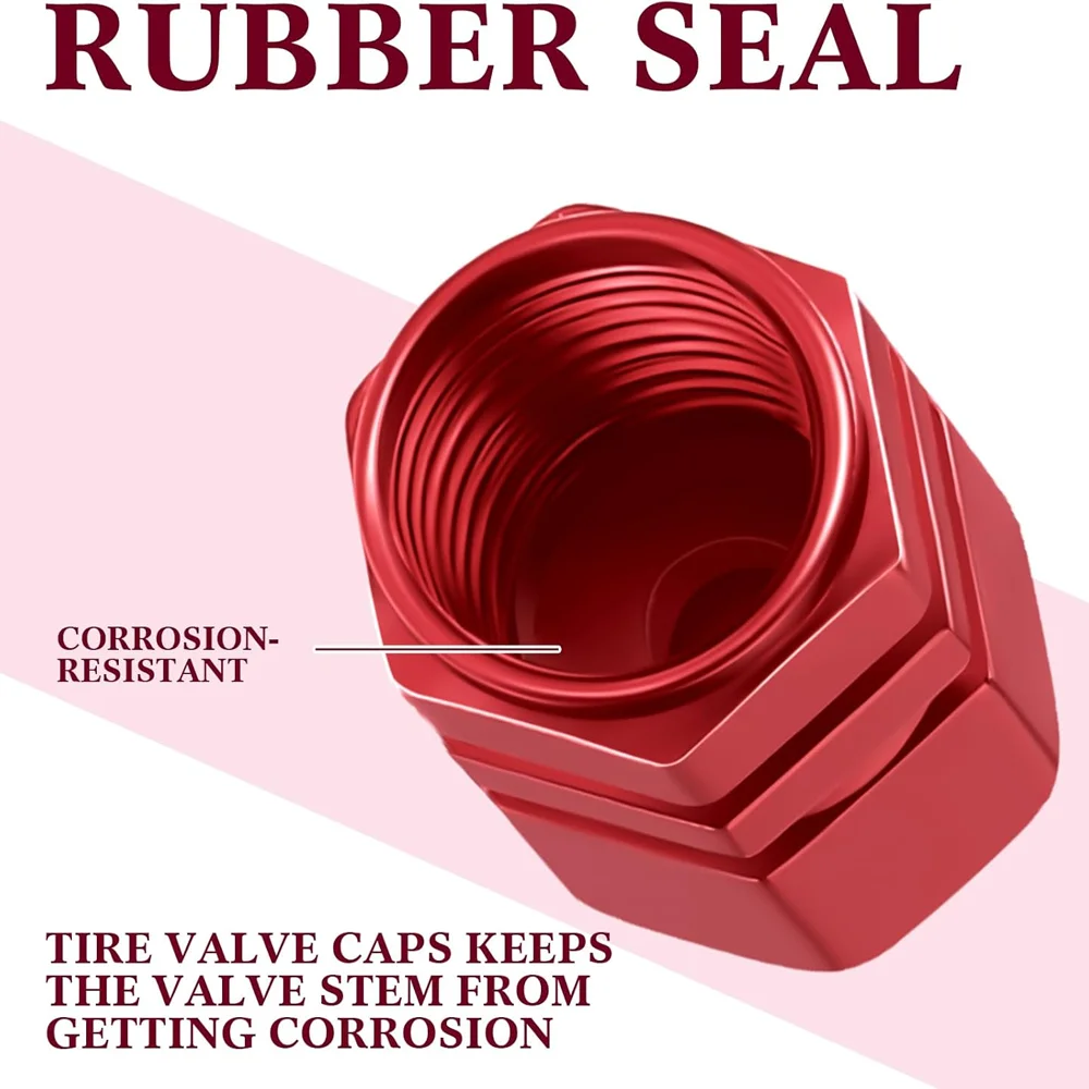 Tutup Katup Ban Paduan Aluminium untuk Mobil, Sepeda Motor, Truk, Sepeda - Tahan Pudar & Tahan Lama dalam Berbagai Warna