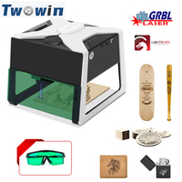 3000MW Bluetooth CNC Laser Engraving Machine AC 110-220V 85*85mm DIY Mini Desktop Engraver Plastic Wood Router Cutter Printer