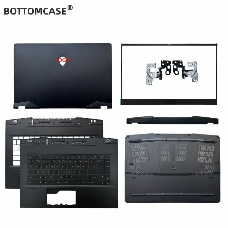 95New For MSI Vector GP66 11UG MS-1542 LCD Back Cover/Bezel/Upper Case Palmrest WIth Keyboard/Bottom Case/Hinges Cover