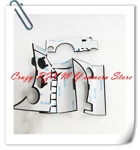 For Panasonic Lumix DC-S1H Front Cover Grip Handle Rubber Left Side Thumb Rubber With Adhesive Glue NEW