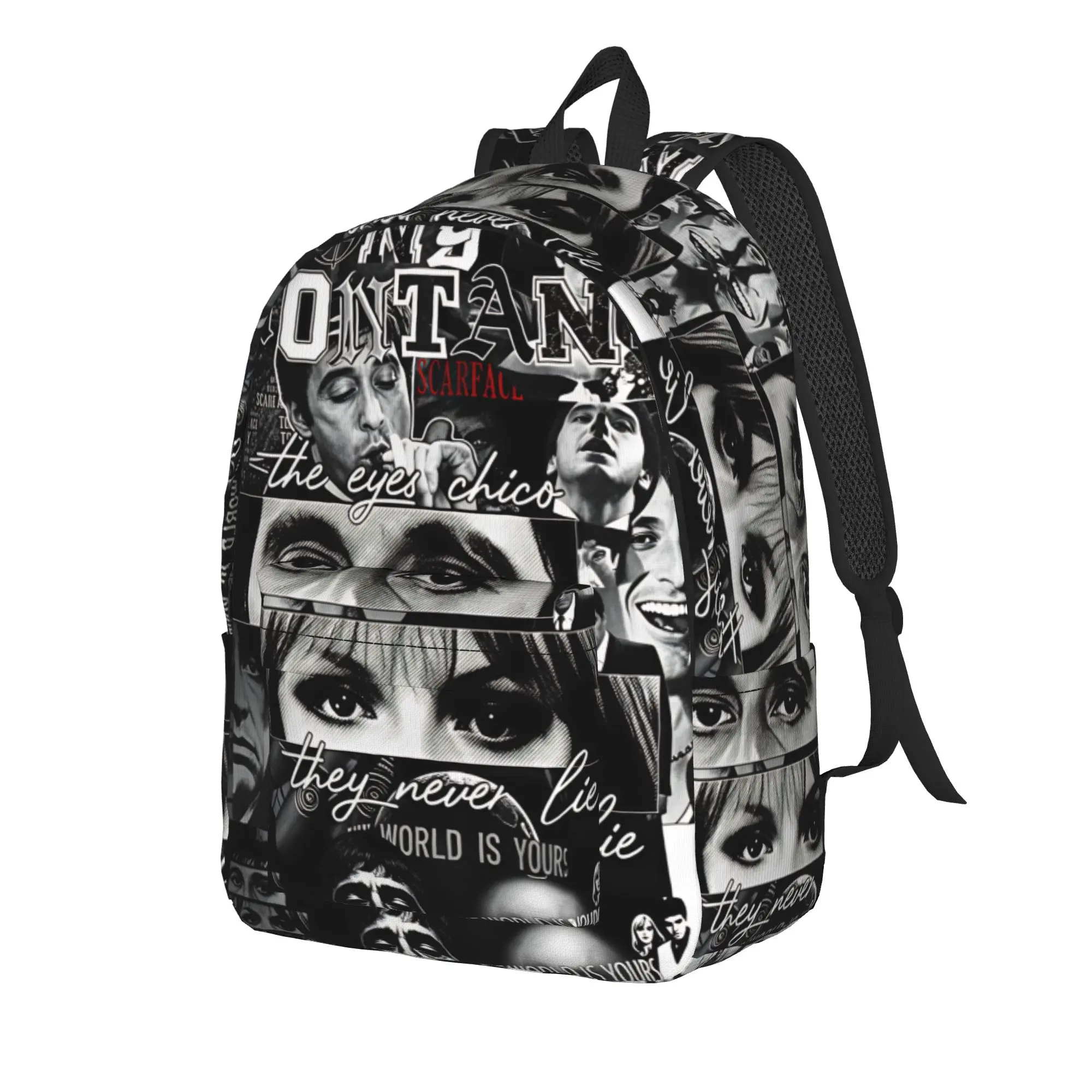 Scarface Backpack  Fun Backpacks Youth Outdoor Large High School Bags Design Rucksack