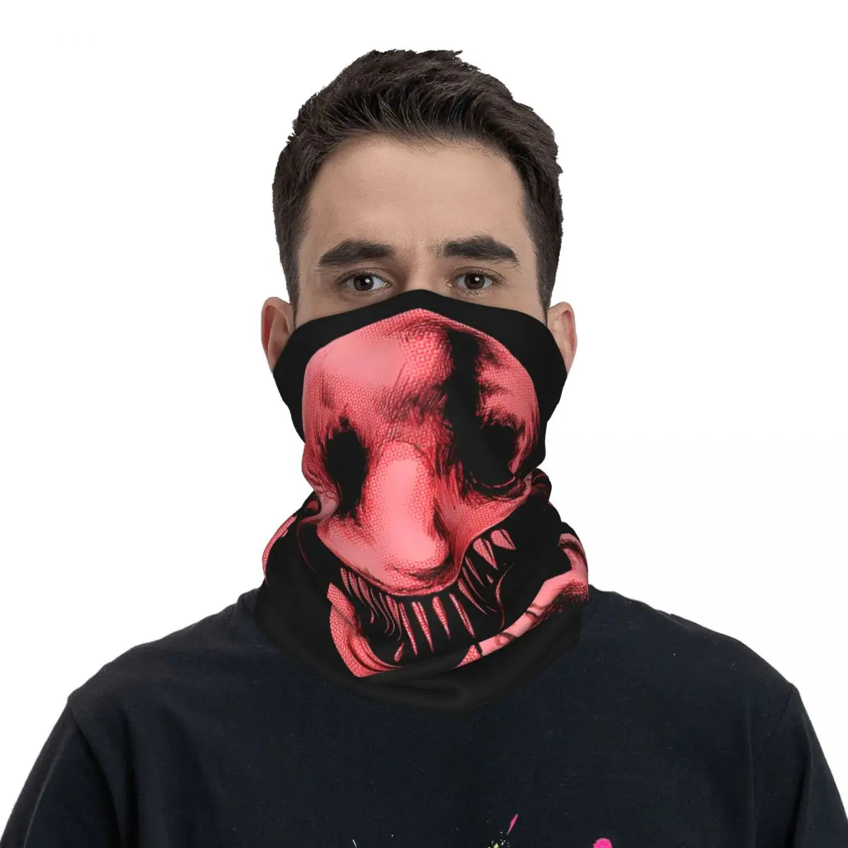 Masque facial de course unisexe adulte, bandana de motocross, cou imprimé, B-Buckshot, odorde tir, course à pied, hiver