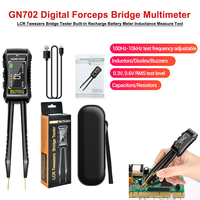 GN702 Digital Forceps Bridge Multimeter LCR Tweezers Bridge Tester  Meter Inductance capacitance resistance Diode Test Tool