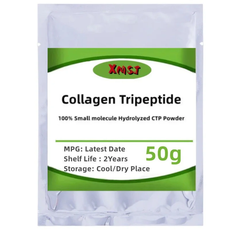 100% Hydrolyzed Ctp Collagen Tripeptide Powder, Food/cosmetic Grade, Reduce Wrinkle, Skin Whitening And Smooth, Free Shipping