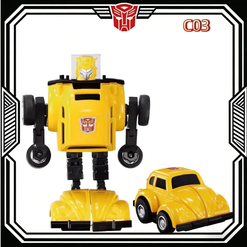 

In Stock Takara Transformers Missing Link C-03 Action Figure G1 Super Poseable Bumblebee Garage Kit Anime Cartoon