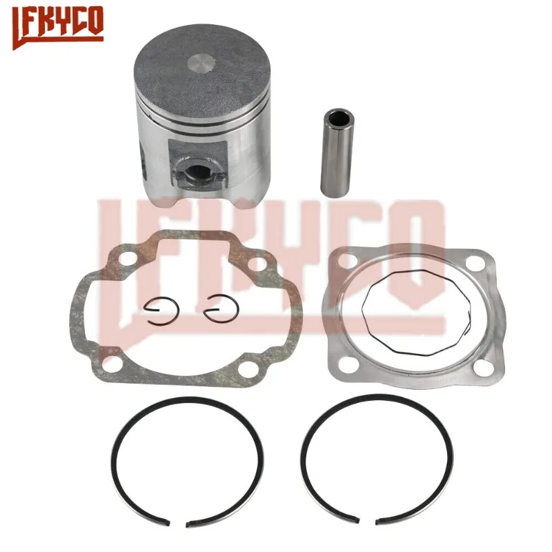 Motorcycle 52mm Engine Parts Cylinder Kit Set 90CC Motor for Polaris Predator Scrambler Sportsman 90 YAMAHA JOG90 XH90 Motoblock