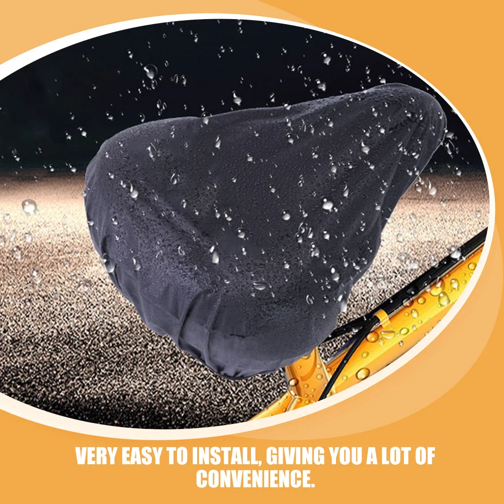 2Pcs Bike Seat Cover Waterproof Saddle Rain Protector for All Seasons Easy Installation on Most Bicycles Bike Seat Cover