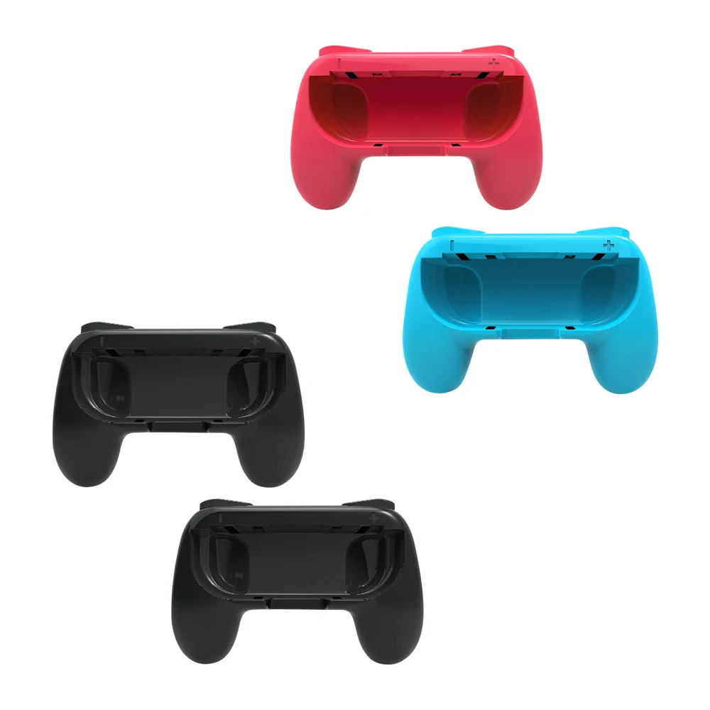 Joycon-Nintendo Switch用の左右のハンドルバーホルダー,joyconコントローラー用のハンドグリップスタンド