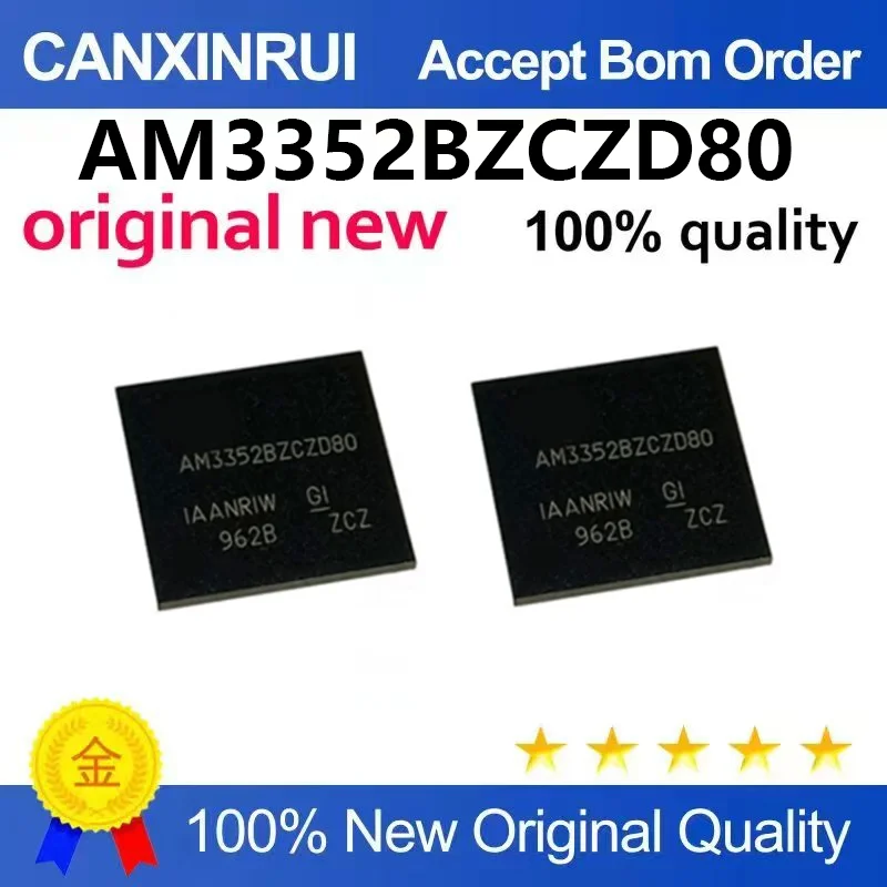 (5pcs-100pcs)Brand new AM3352BZCZD80 AM3352 packaged BGA-324 embedded microprocessor