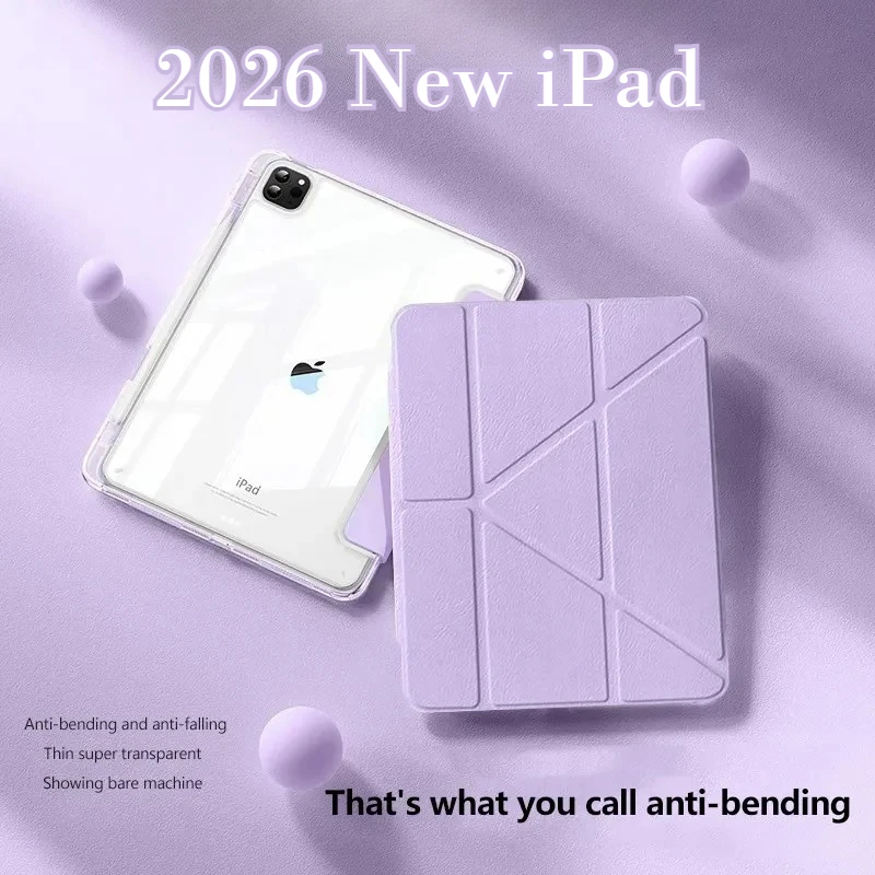 

Новый HD акриловый чехол 2026 года для iPad A16 Air 8 7 6 5 4 M4 M3 M2 12-го 11-го поколения, Mini A17 Pro 11 13 A16 10-го поколения 10.9 10.2 дюйма