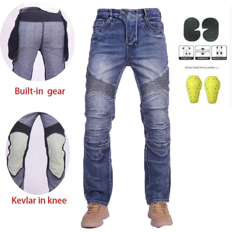 pantalon-de-moto-retro-elastique-avec-protections-integrees-resistant-a-l'usure-avec-couche-de-protection-des-genoux-en-kevlar-ignifuge