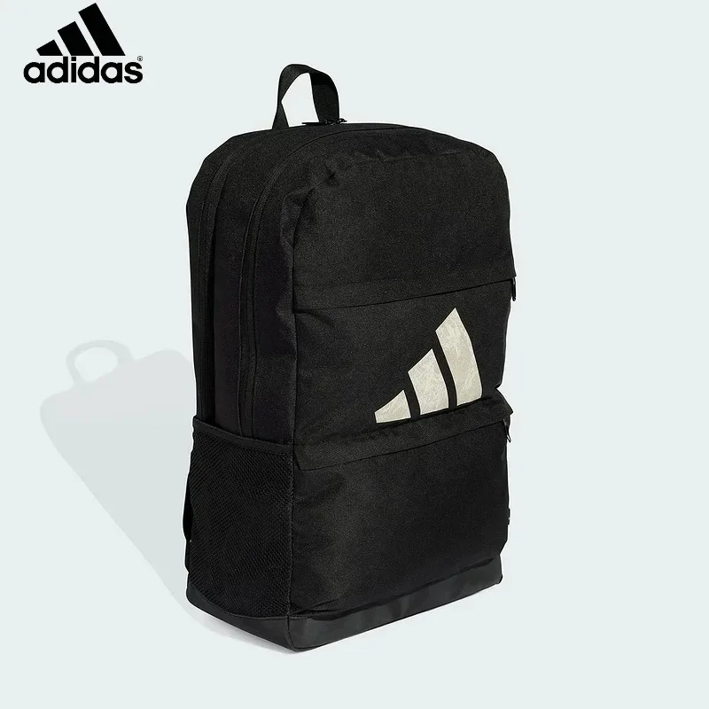 Adidas Unisex MOTION LOGO Sports Leisure Backpack Large Capacity Travel School Bag IS7038