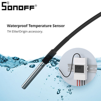 Newest SONOFF Sensor Temperature Sensor DS18B20 RL560 Extension Cable 5M RJ11 Connector Adapter For Sonoff TH Elite/TH Origin