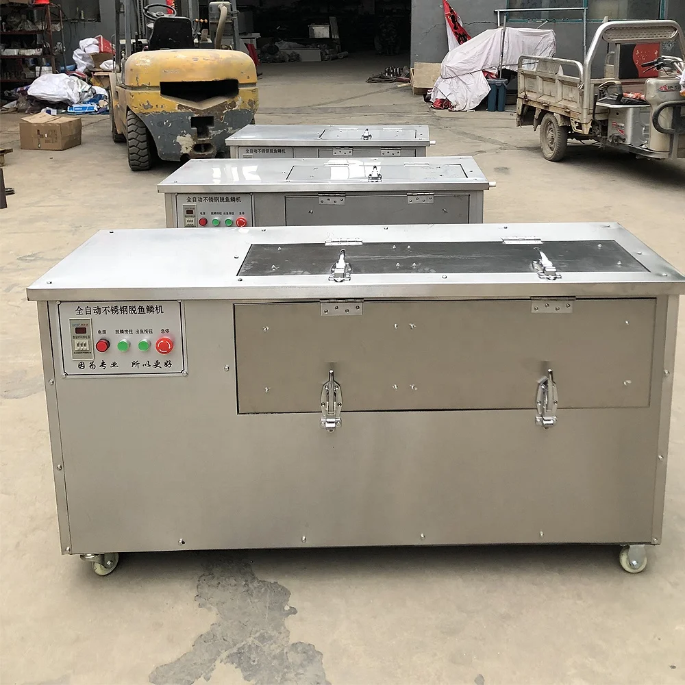 Automatic Fish Scale Removing Machine Fish Fast Remove Scale Scraper Fish Processing Equipment
