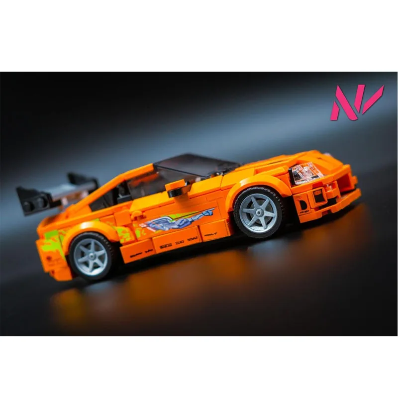 

MOC-140795 Новый городской спортивный автомобиль Mk4, модель строительного блока 408, детали MOC, креативный детский блок на день рождения для мальчиков, игрушка в подарок