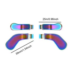 Metall -Controller -Paddel für Xbox One Elite Series 2, Trigger, Rückknopf, Gamepad -Teile, Zubehör, 4 in 1 8 Hauptverkauf Analog Taste Control Xbox One - №1