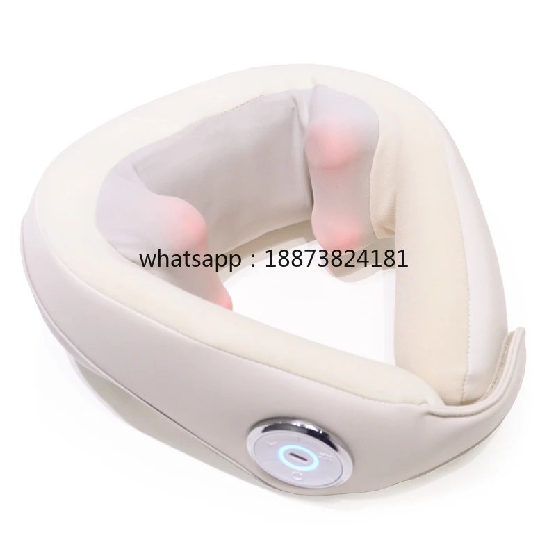 FY-331 U-shaped Pillow Neck Massager With Heat Deep Tissue for Neck Muscle Relaxation Independent Heating Switch