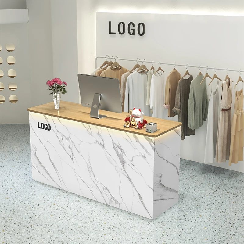 

Designer Luxury Reception Desks Business Elegant Register Contemporary Designer Reception Desks Simple Theke Rezeption Furniture