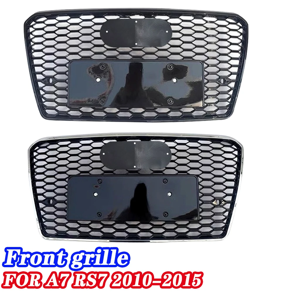 

Applicable To A7 Center Mesh Upgrade To RS7 Grille Water Tank Shield Honeycomb Type Medium Front Grille 2011-2015