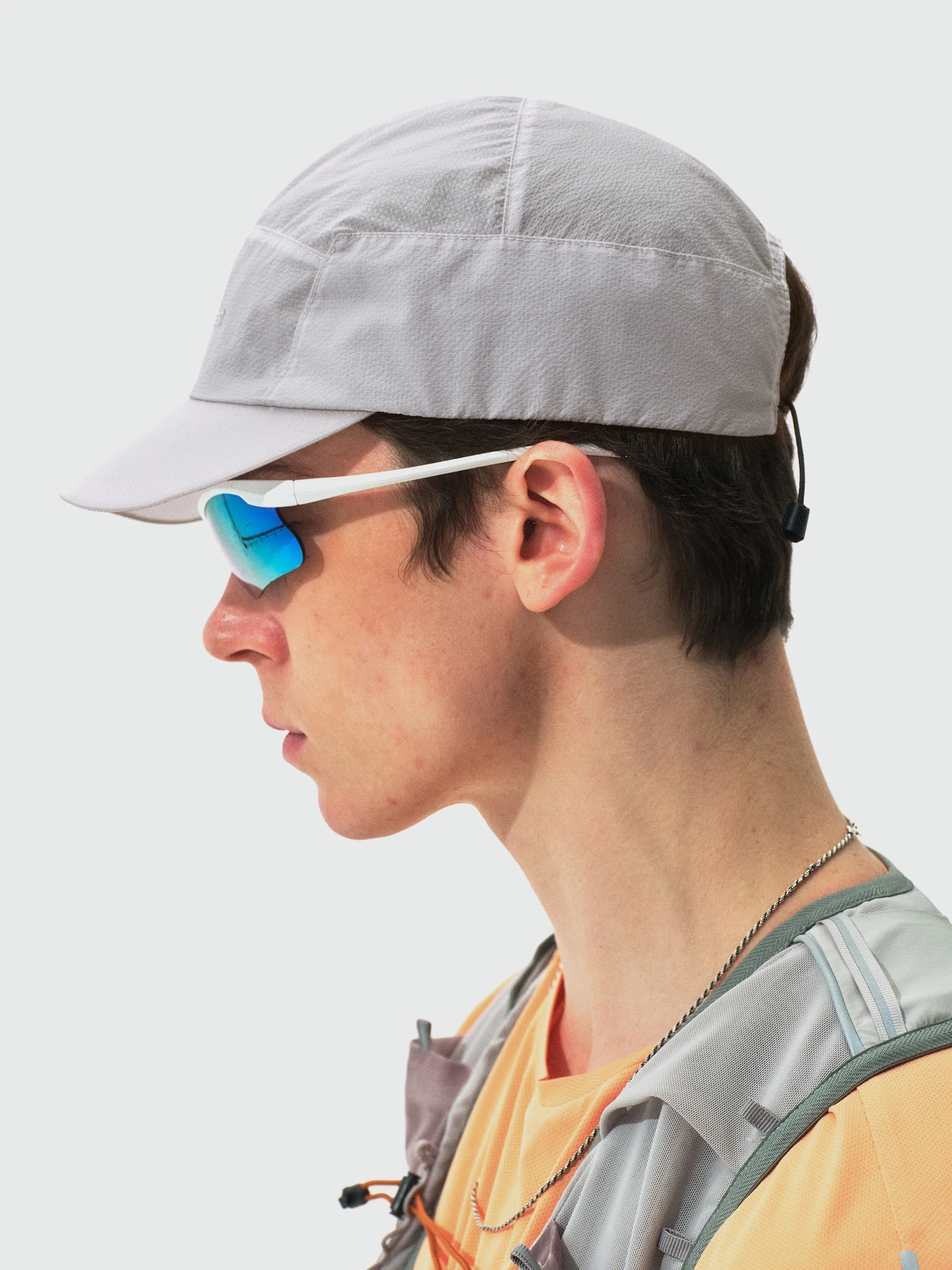 モンテレスト-アウトドア-スポーツキャップ-軽量-反射ロゴプリント-調整可能つば-メンズハット-ナイロン素材-ユース-春シーズン