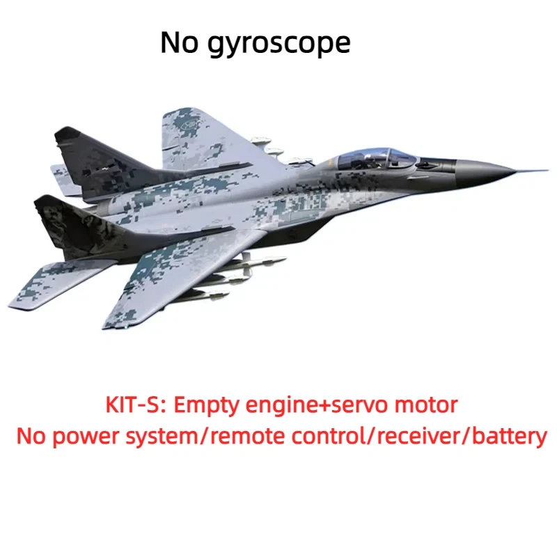 Freewing 80mm Mig-29 Fulcrum V2 Twin Engine Rc Remote Control Assembled Fixed Wing Fighter Vector Version/Standard Version image 3
