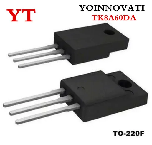 

50pcs/lot TK8A60DA TK8A60 8A60 K8A60DA TO-220F IC best quality.