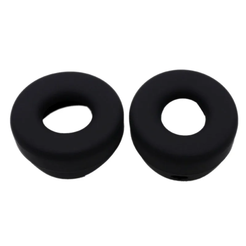 

Replacement Silicone Ear Pads Pillow Cushion Cover for Beats Solo Pro Wireless Bluetooth Headphone Black