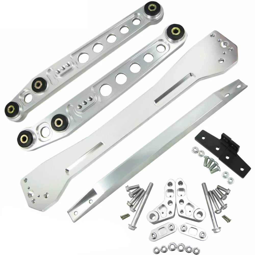 Subframe traseiro Brace Tie Bar Lower Control Arm Kit completo para Honda Civic EK 96-00