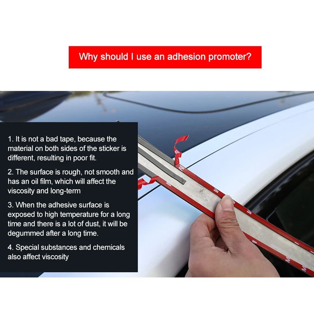 1~10PCS Bottles Car Tape Promoter Automotive Adhesion Promoter Adhesive Promoter Primer Wipes Attachment Tape Primer